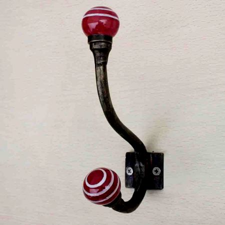 Cherry Strip Iron Hooks- EHG-04